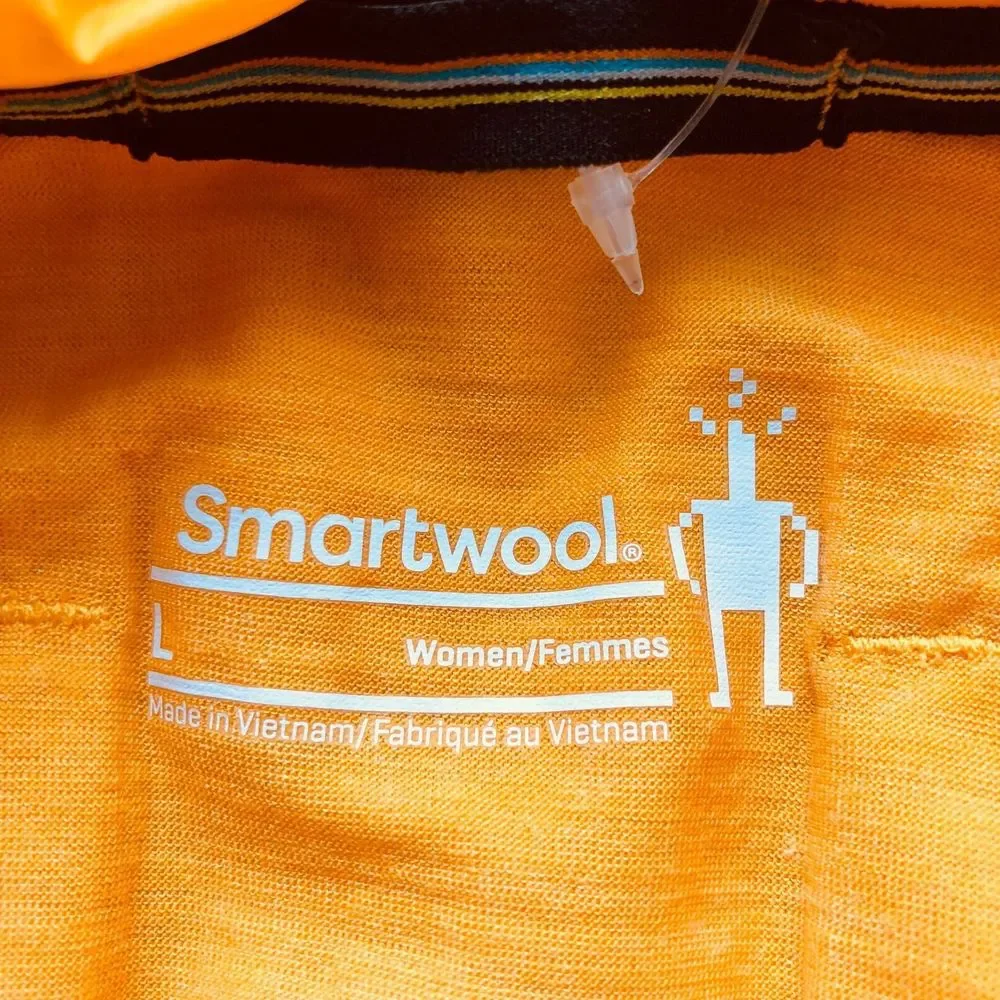 Smartwool Womens Vest Merino Sport Mango Sorbet Ultra Lite Large - Picture 9 of 14